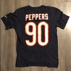 Chicago Bears T Shirt (Small) - Julius Peppers
